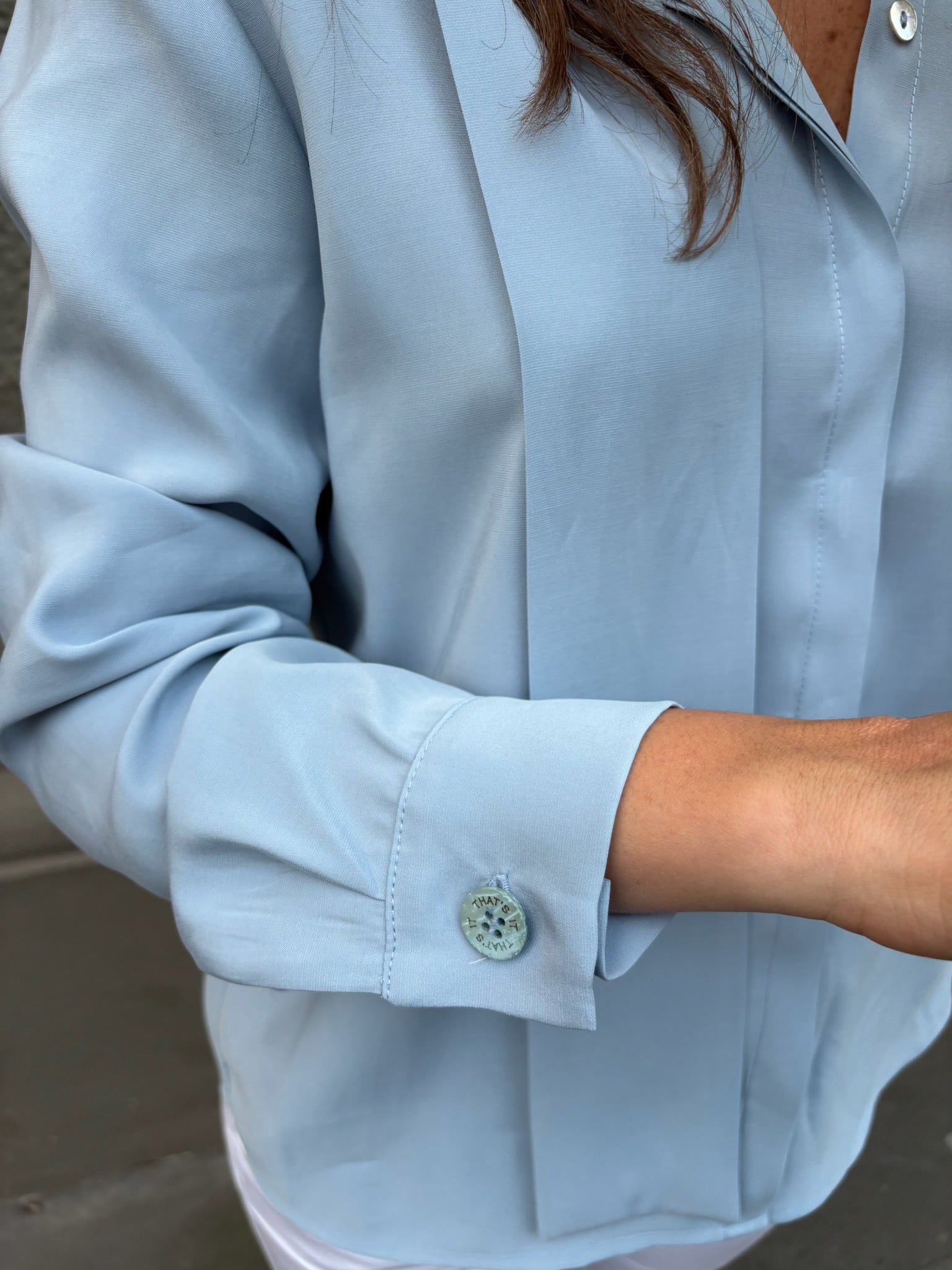 THAT'S IT Camicia Cupro ortensia