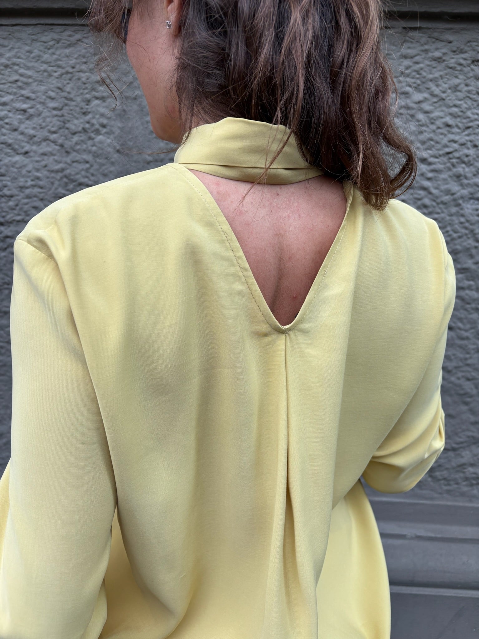 THAT'S IT Camicia Cupro zafferano