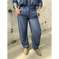 THAT'S IT Barrel Chambray indaco