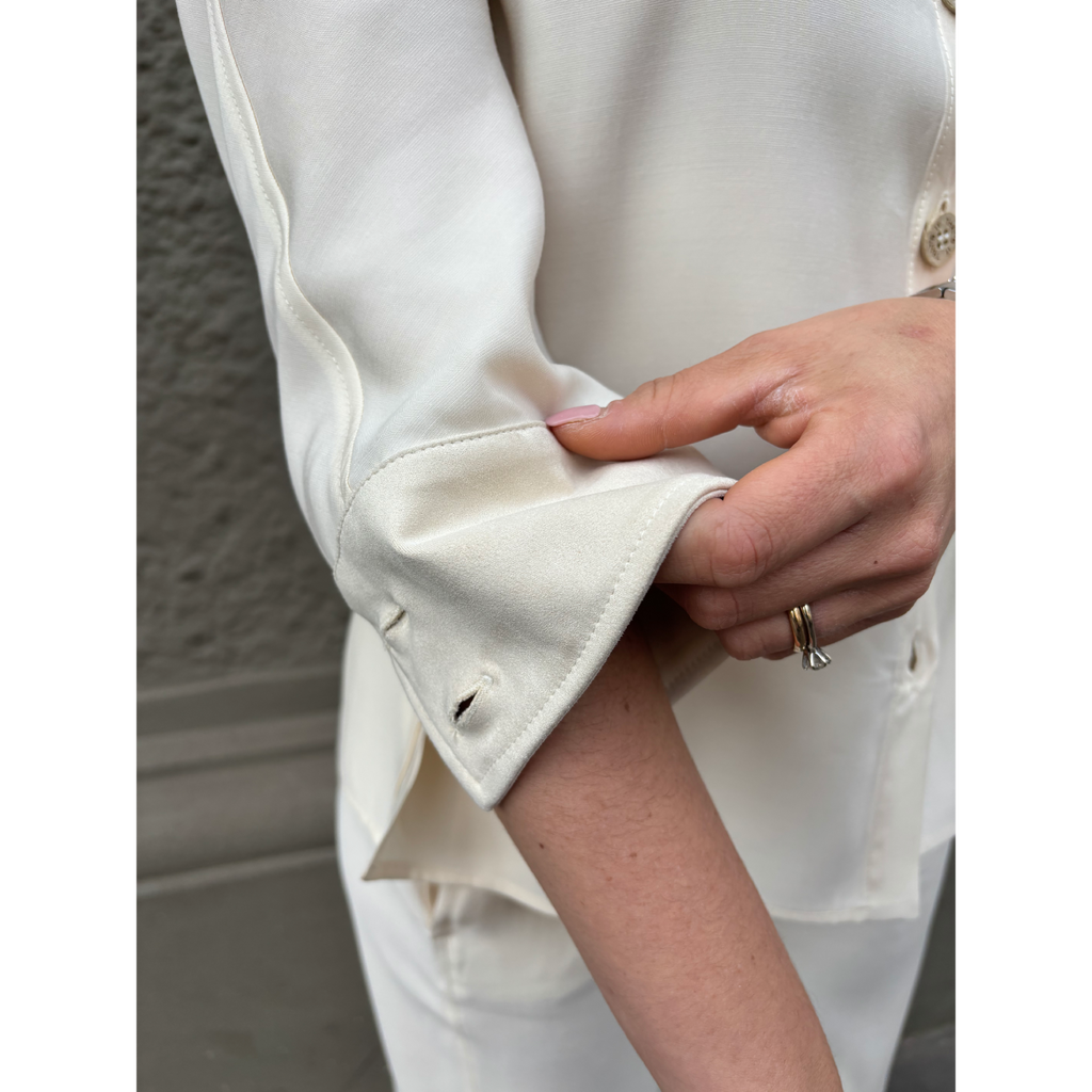 THAT'S IT Camicia Cupro panna