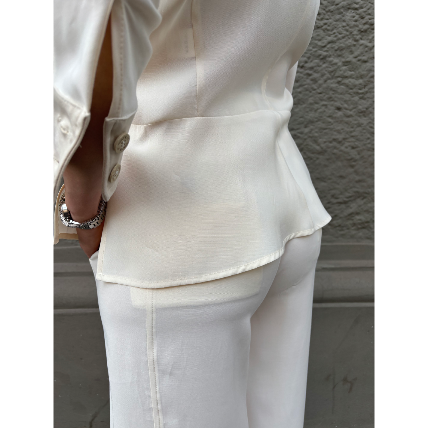 THAT'S IT Camicia Cupro panna