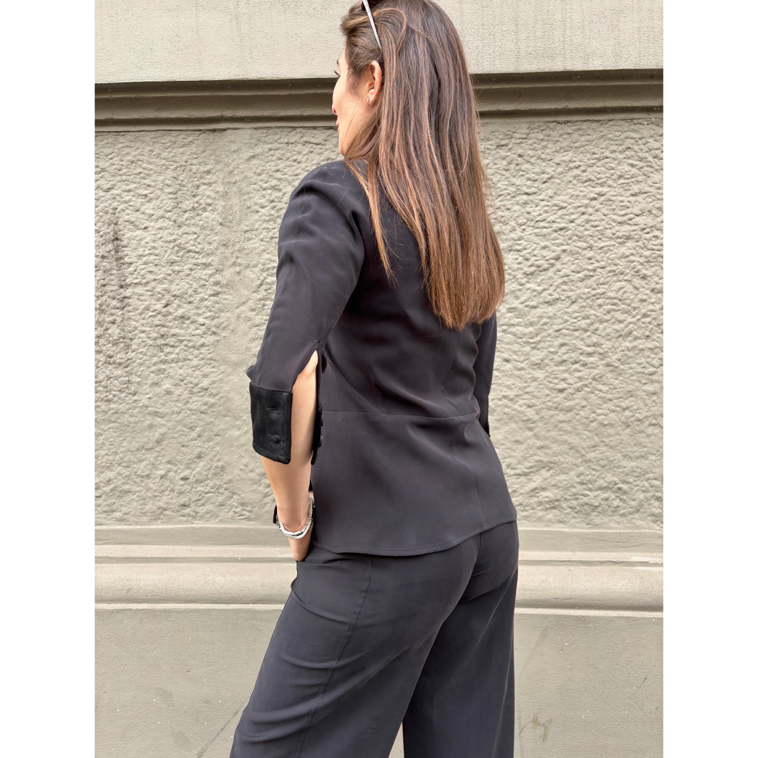 THAT'S IT Camicia Cupro nero