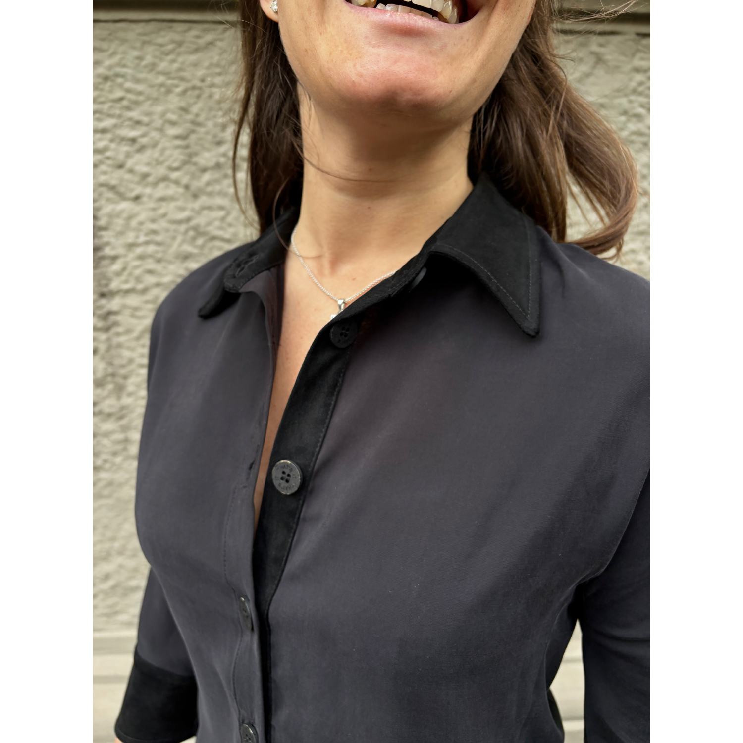 THAT'S IT Camicia Cupro nero