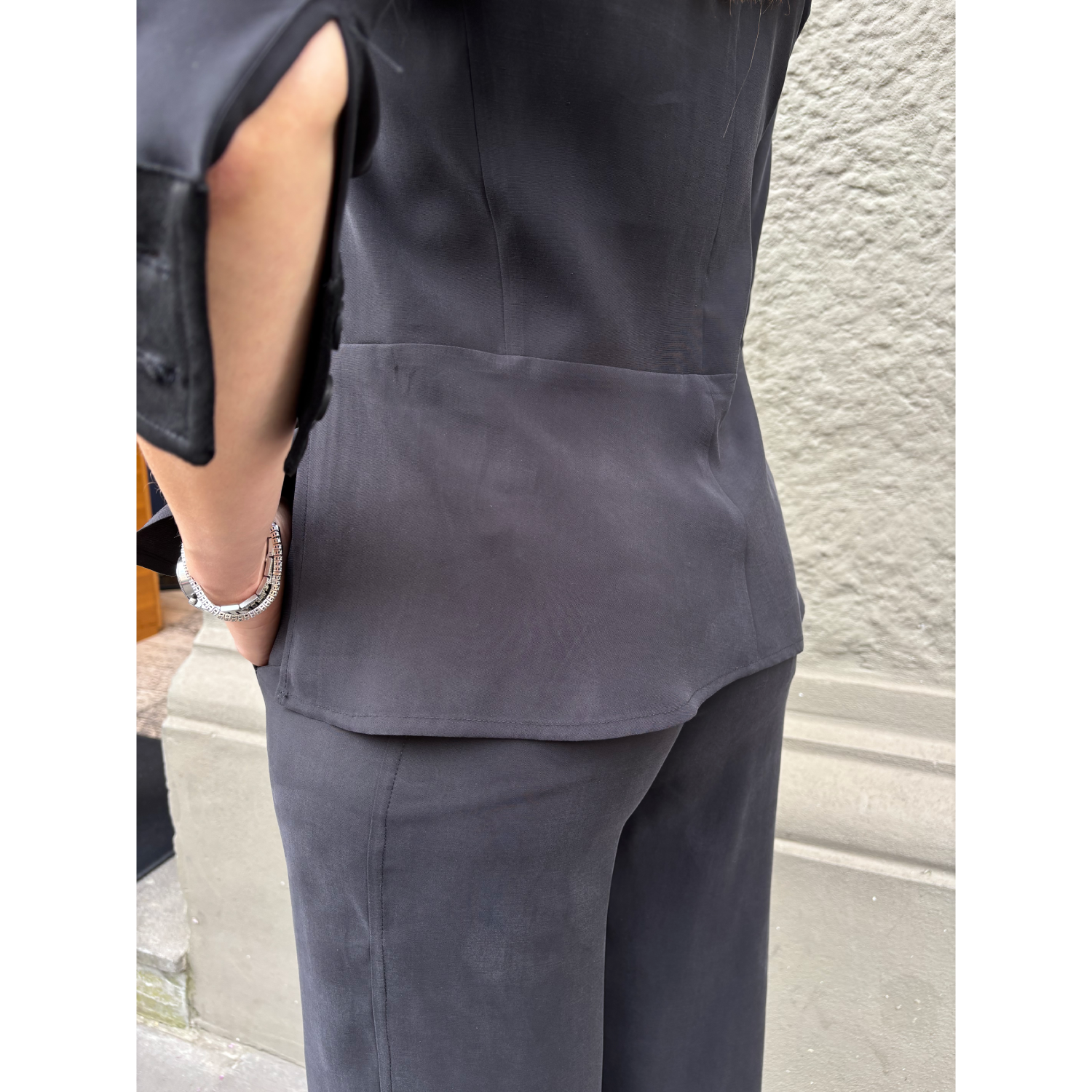 THAT'S IT Camicia Cupro nero