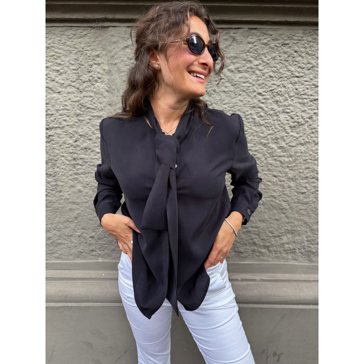 THAT'S IT Camicia Cupro liquirizia